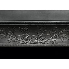 Decorative Cast Iron Contracoeure Fireplace Interior