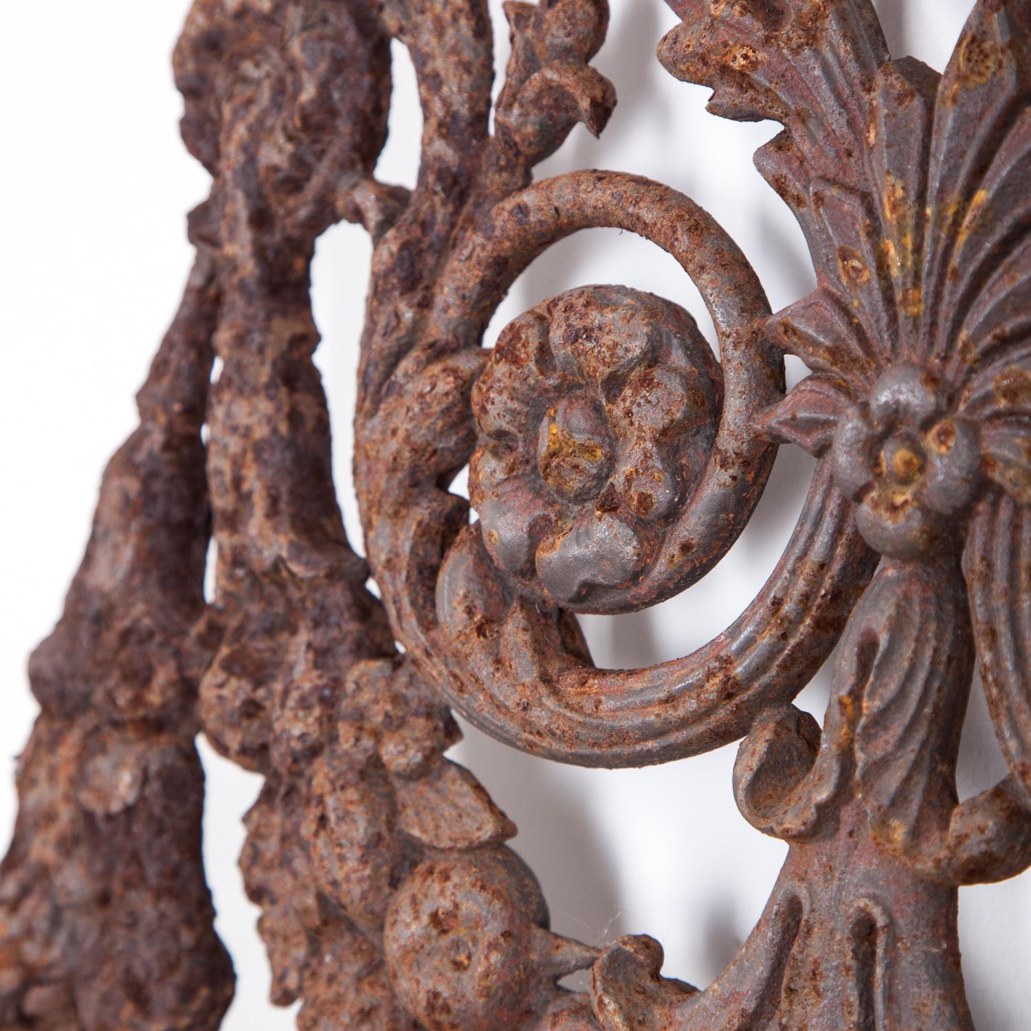 19th Century Decorative Cast Iron Piece