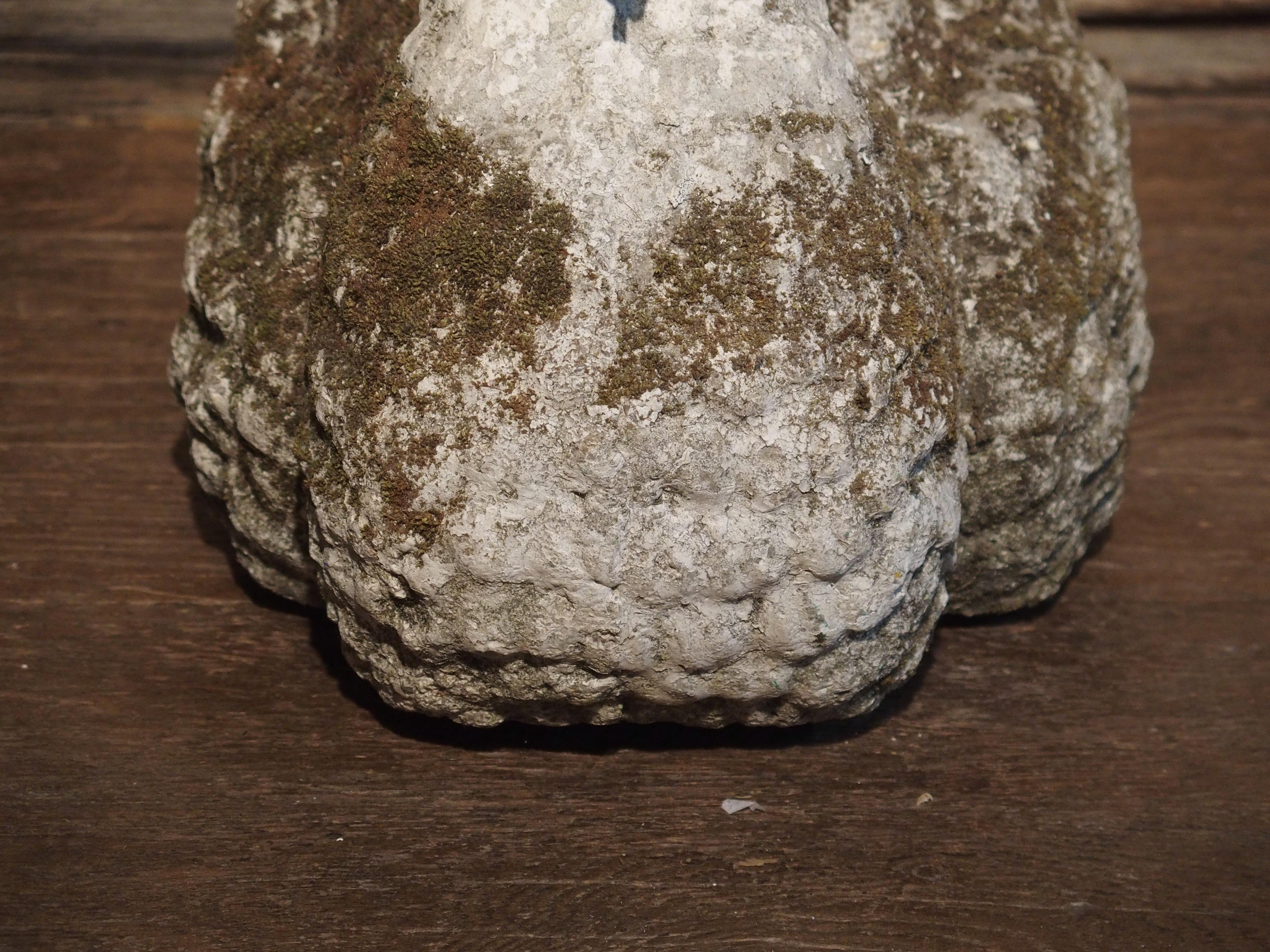 Decorative Cast Stone Swan Planter from France, circa 1950s 4