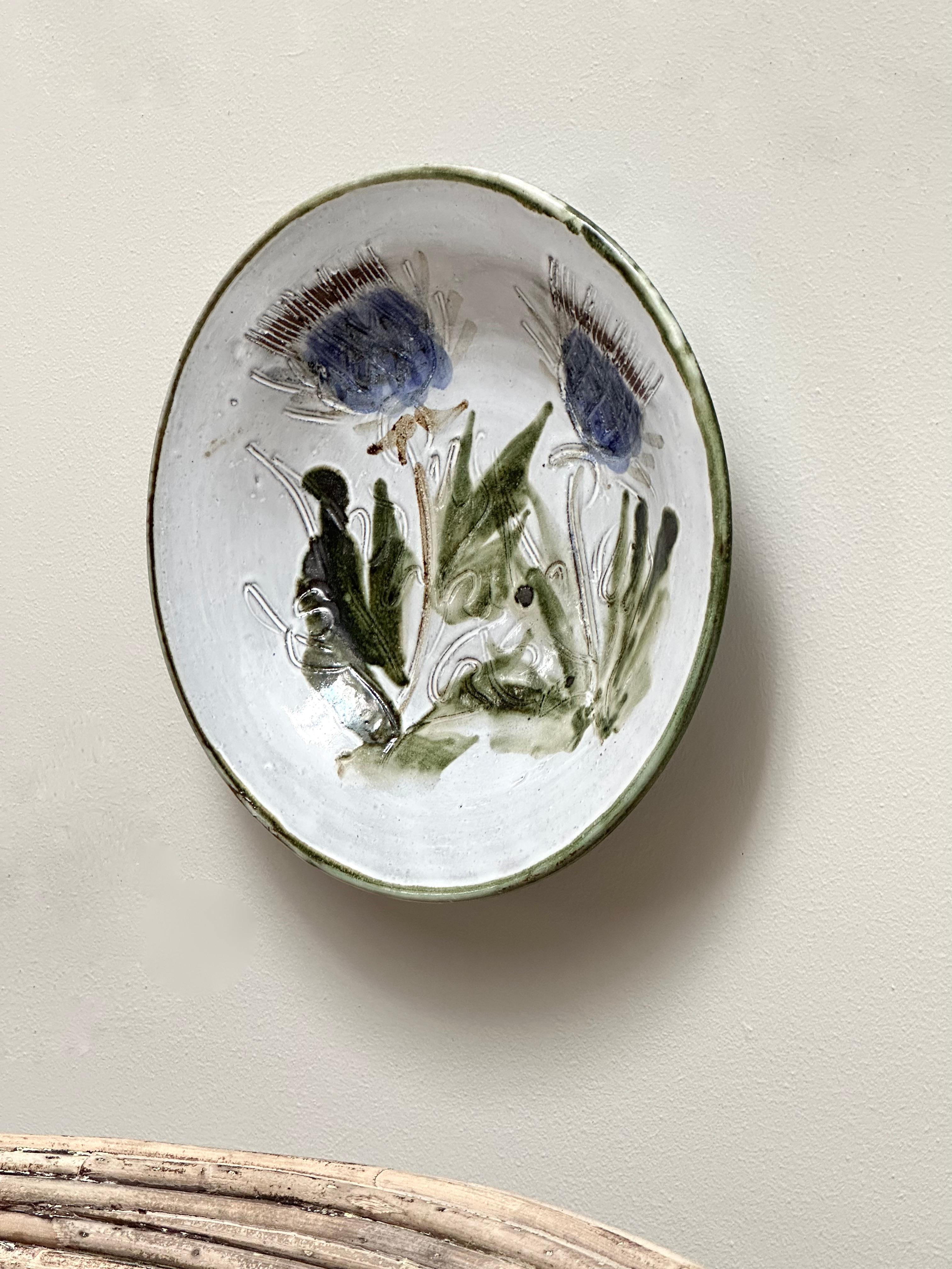 Bol décoratif Albert Thiry, Vallauris, vers 1960 en vente 2
