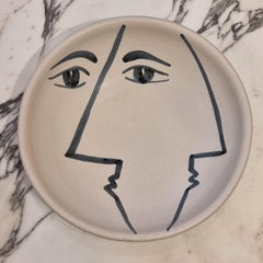 Decorative ceramic bowl by Ingegärdh Burmeister, Modernist style / late 1900s.