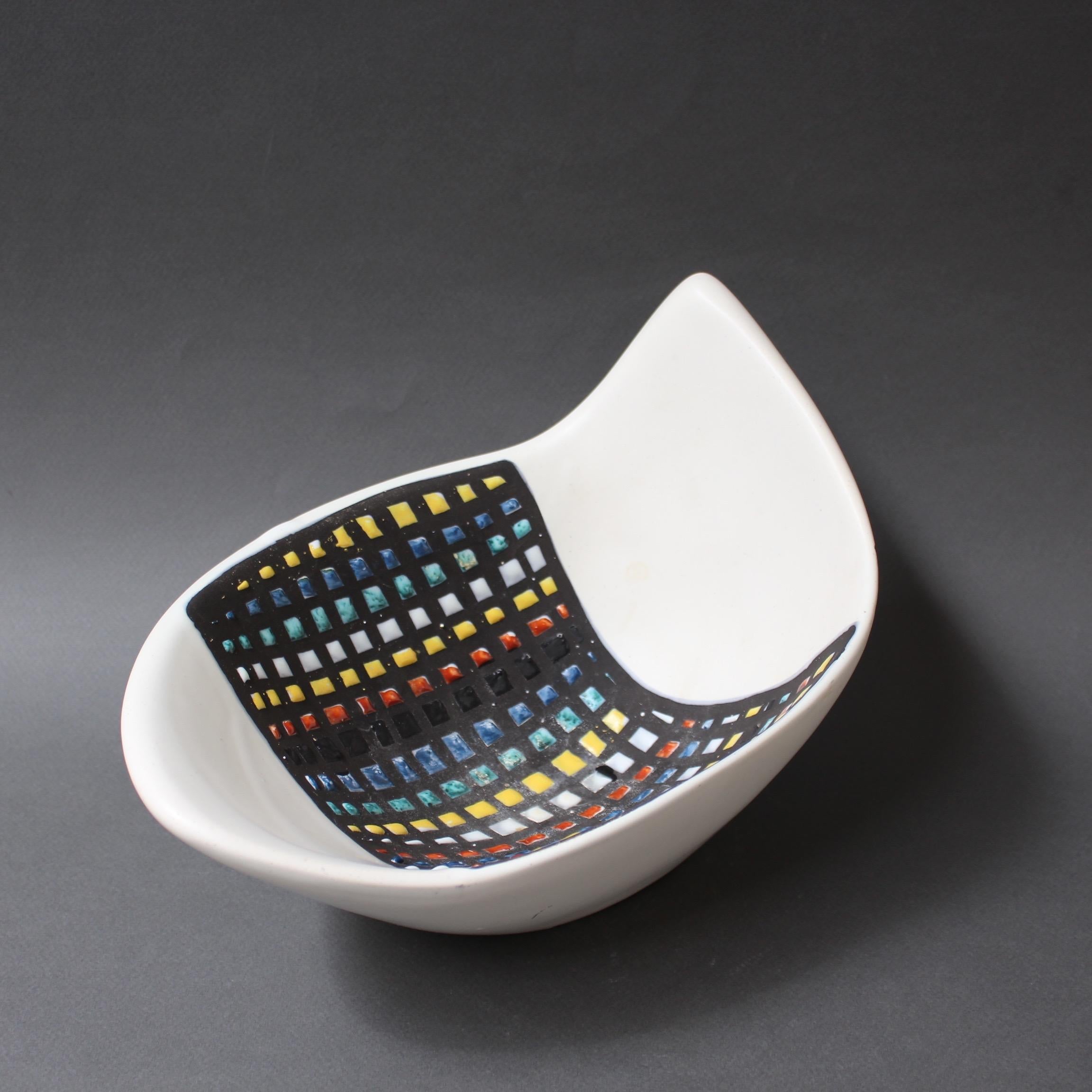 Decorative Ceramic Bowl by Roger Capron '1950s' 6