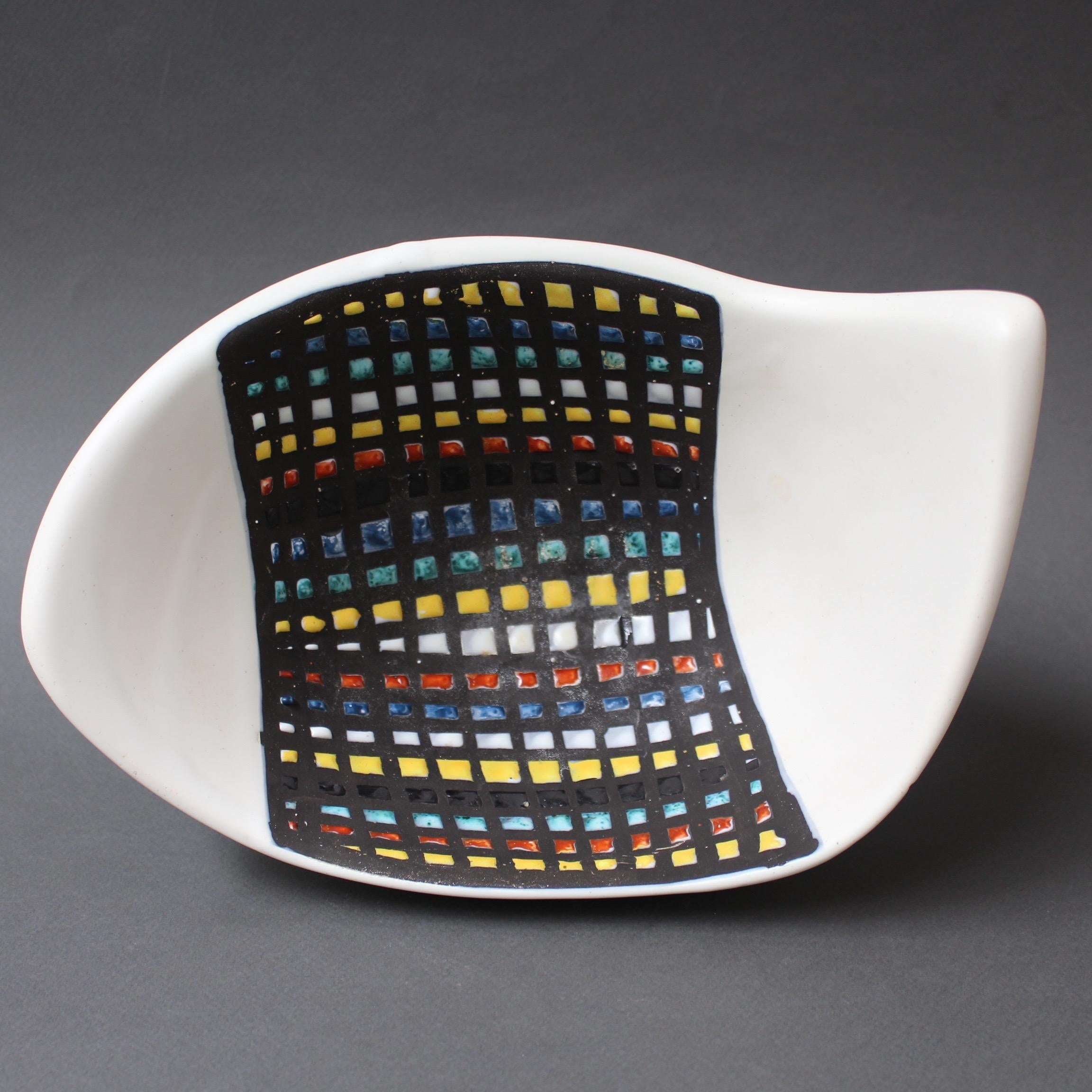 Decorative Ceramic Bowl by Roger Capron '1950s' 1