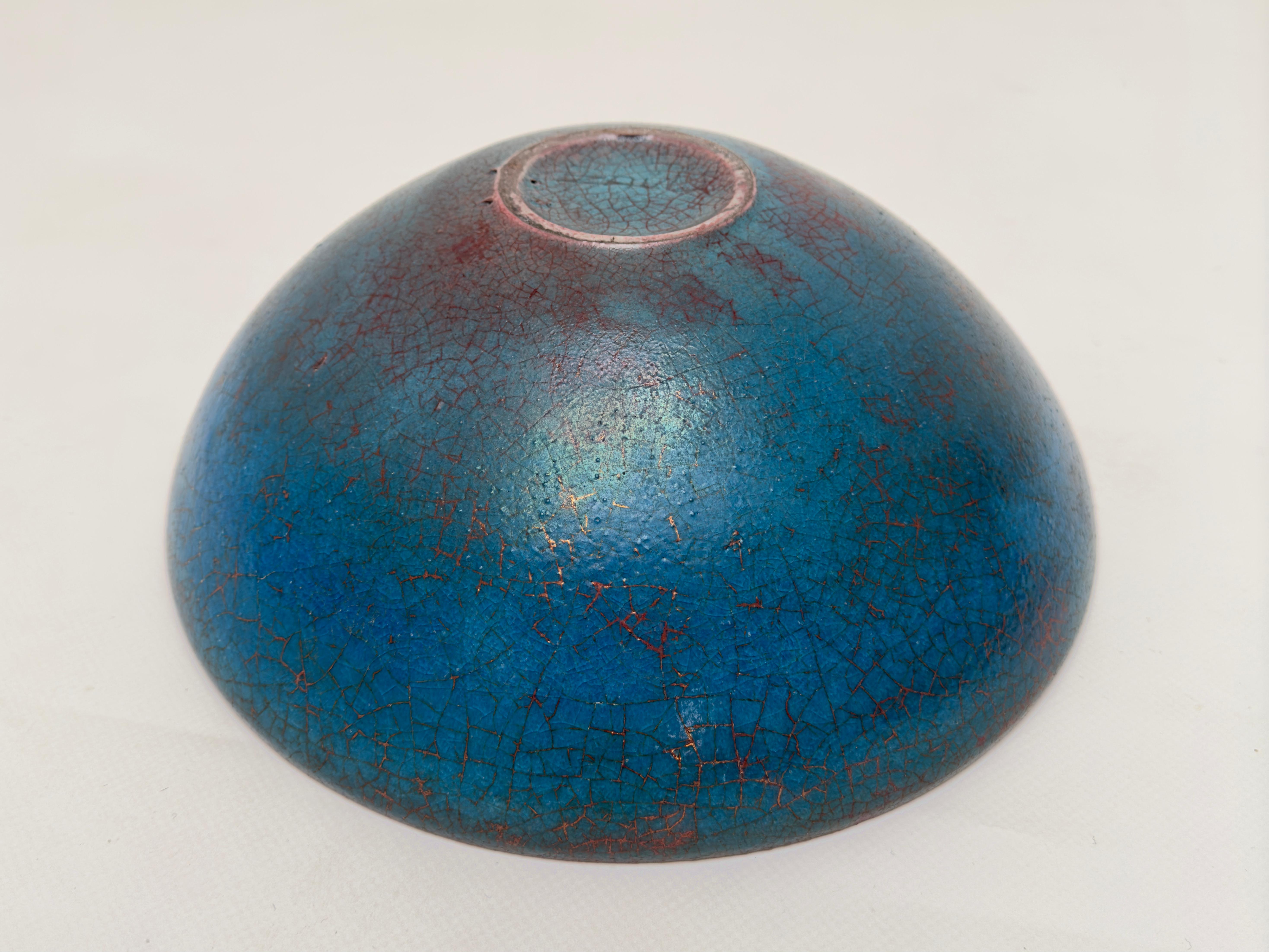 Decorative Ceramic Bowl, Carlo Zauli, Italy c. 1960 For Sale 3