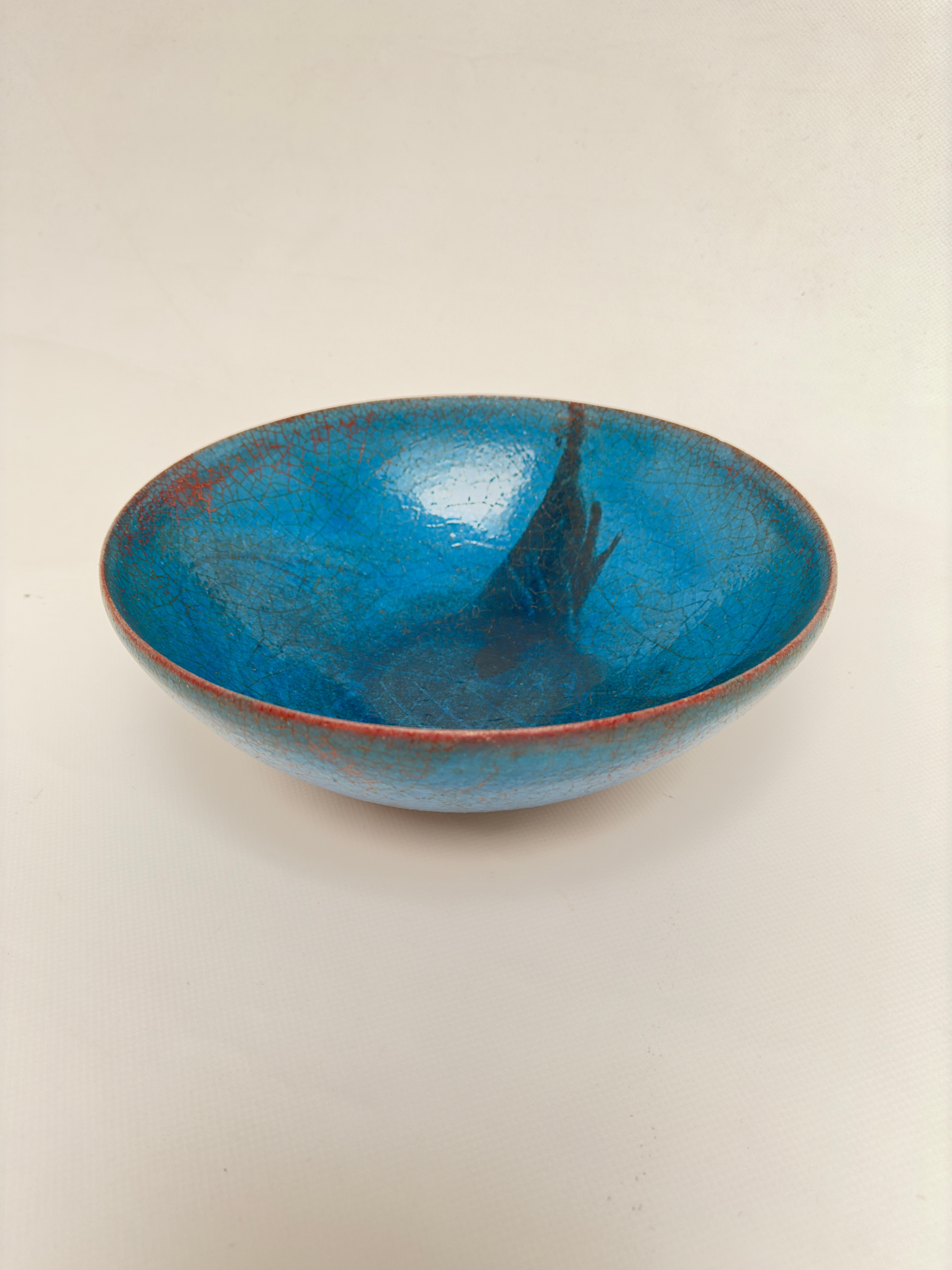 Decorative Ceramic Bowl, Carlo Zauli, Italy c. 1960 For Sale 1