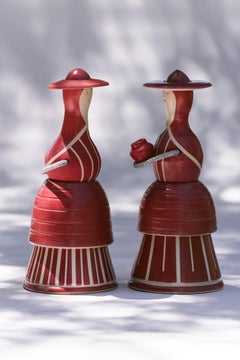 Decorative Ceramic Doll inspired by Ibiza culture