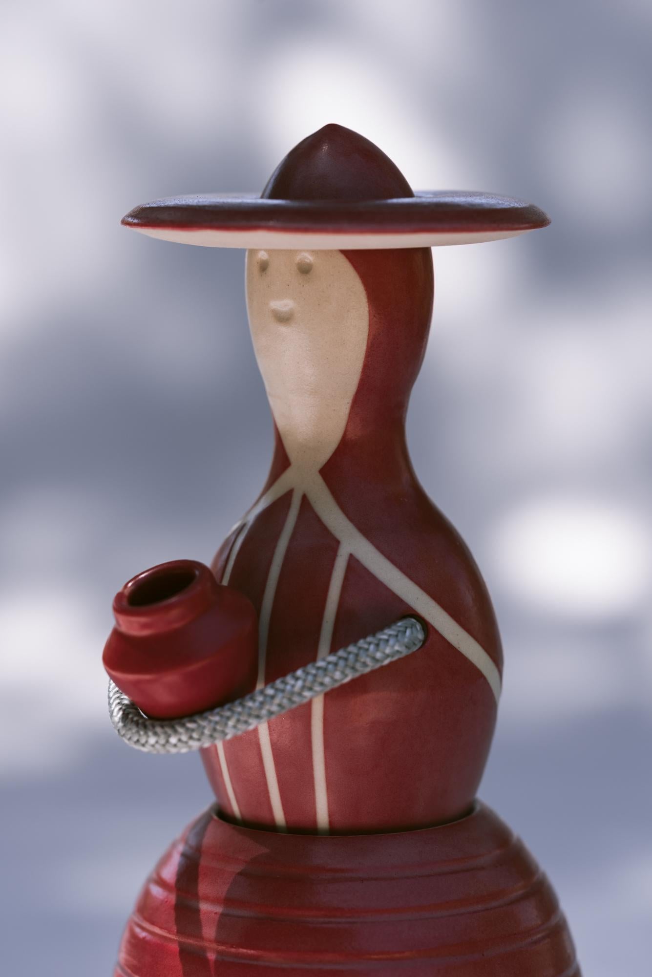 Muñeca de cerámica decorativa inspirada en la cultura ibicenca Moderno orgánico en venta