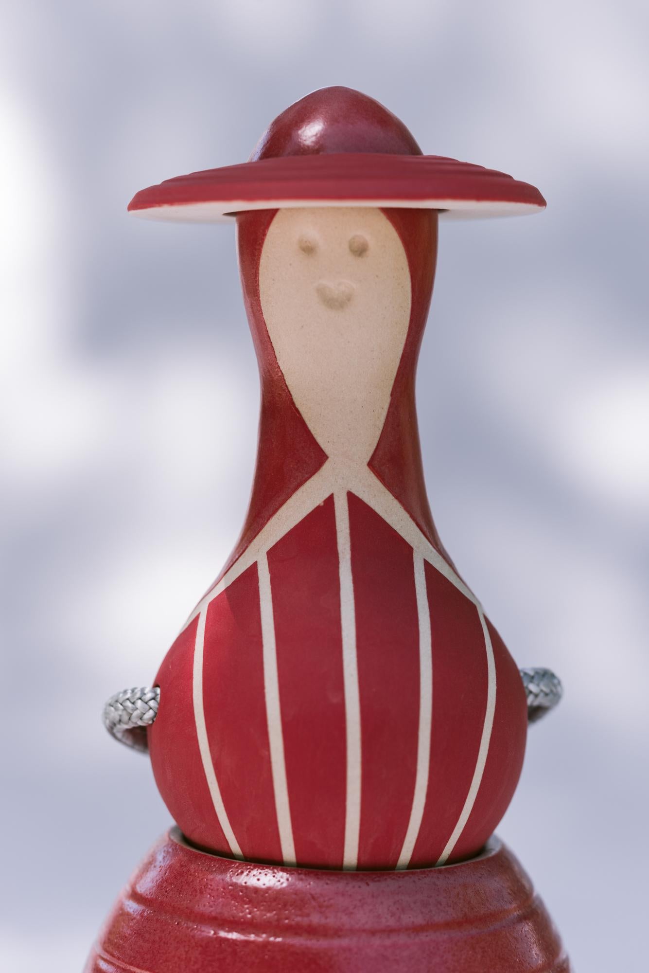 Muñeca de cerámica decorativa inspirada en la cultura ibicenca Español en venta