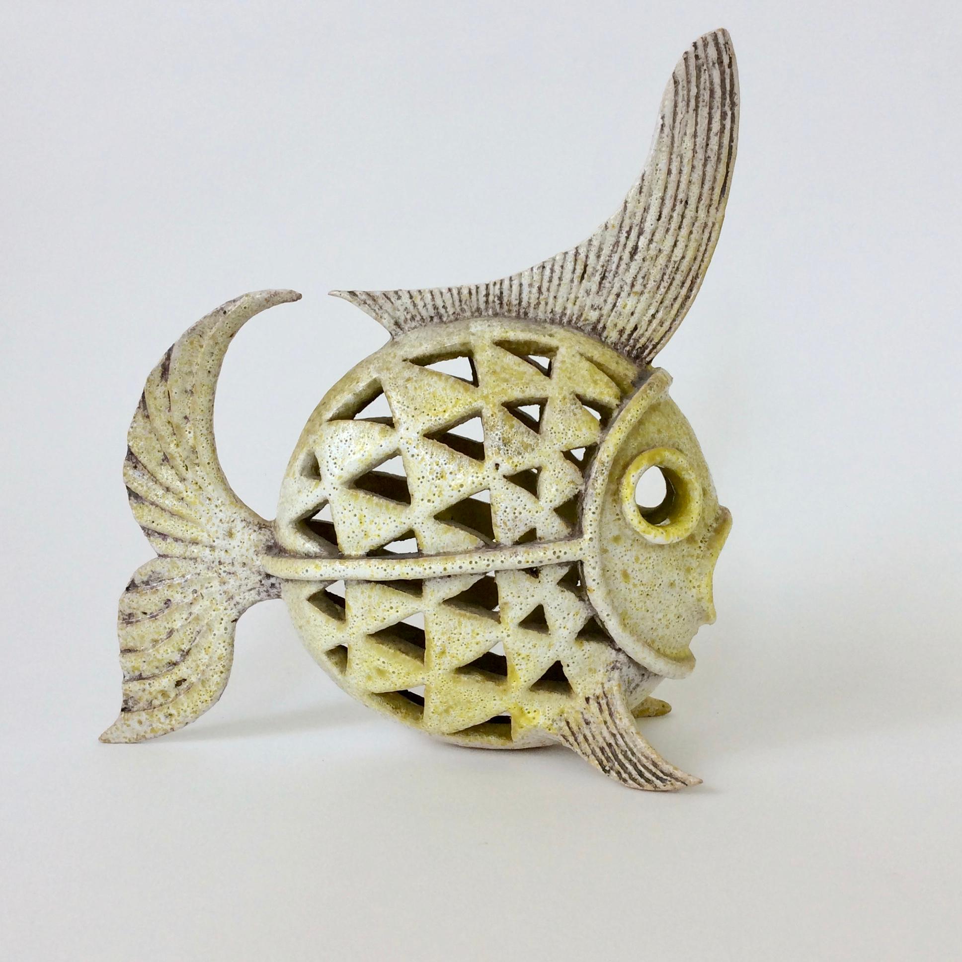 Decorative Ceramic Fish, circa 1959, Italy 2