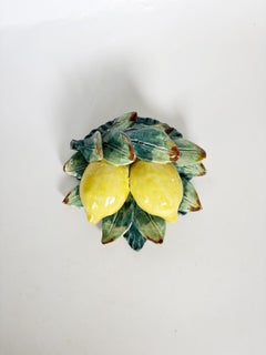 Decorative Ceramic Lemon Sculpture, France, 1960s