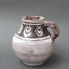 Decorative Ceramic Pitcher by St. Aignan (circa 1970s)
