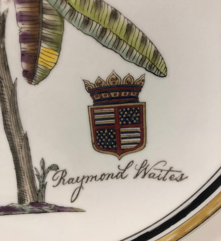 Decorative Ceramic Plate by Raymond Waites For Sale at 1stDibs