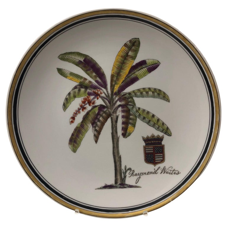 Decorative Ceramic Plate by Raymond Waites For Sale at 1stDibs