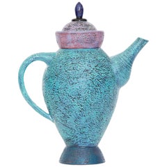 Decorative Ceramic Teapot by Studio Artist Michel Conroy Number 2 of 14