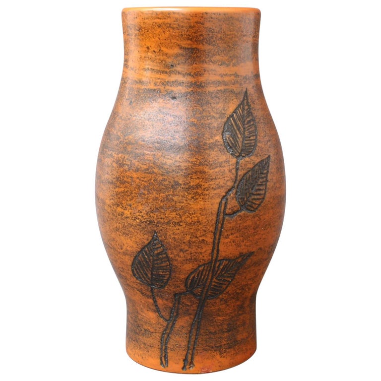 Decorative Ceramic Vase By Jacques Blin Circa 1950s Small For