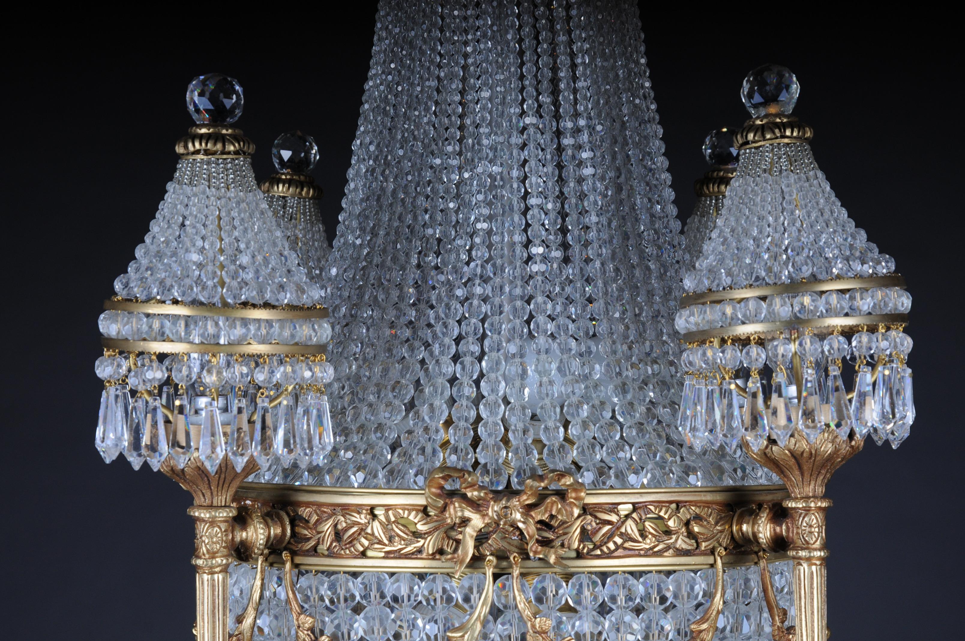 20th Century Decorative Chandelier in Louis Seize Style  For Sale