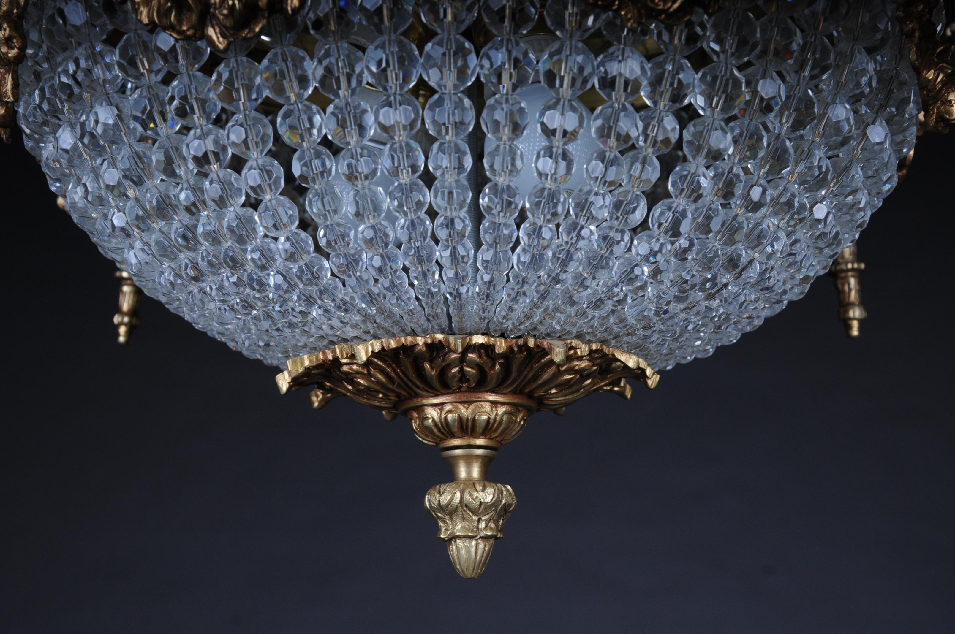 Decorative Chandelier in Louis Seize Style  For Sale 3