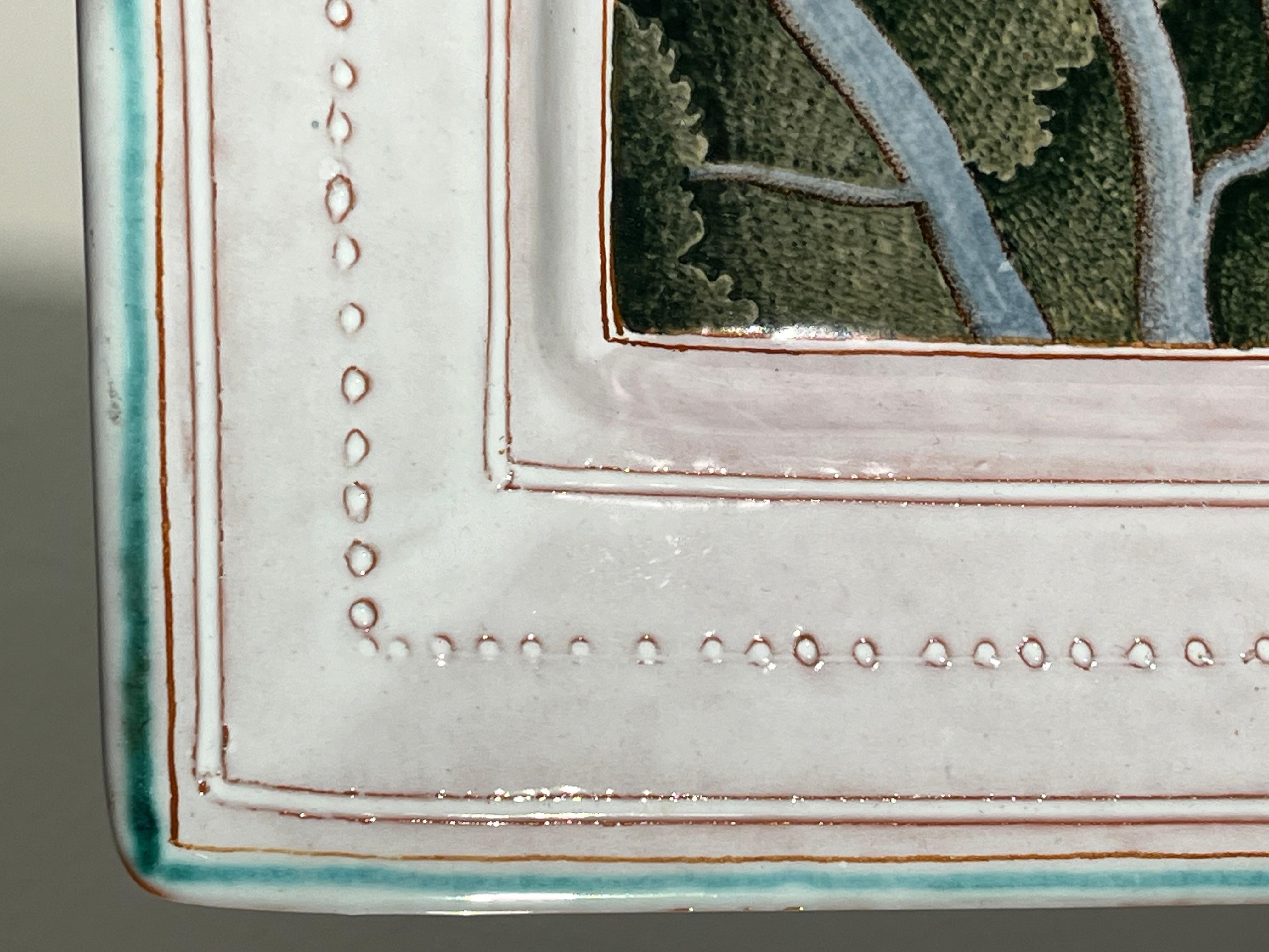 20th Century Decorative Charger By Claude and Slavik Palley