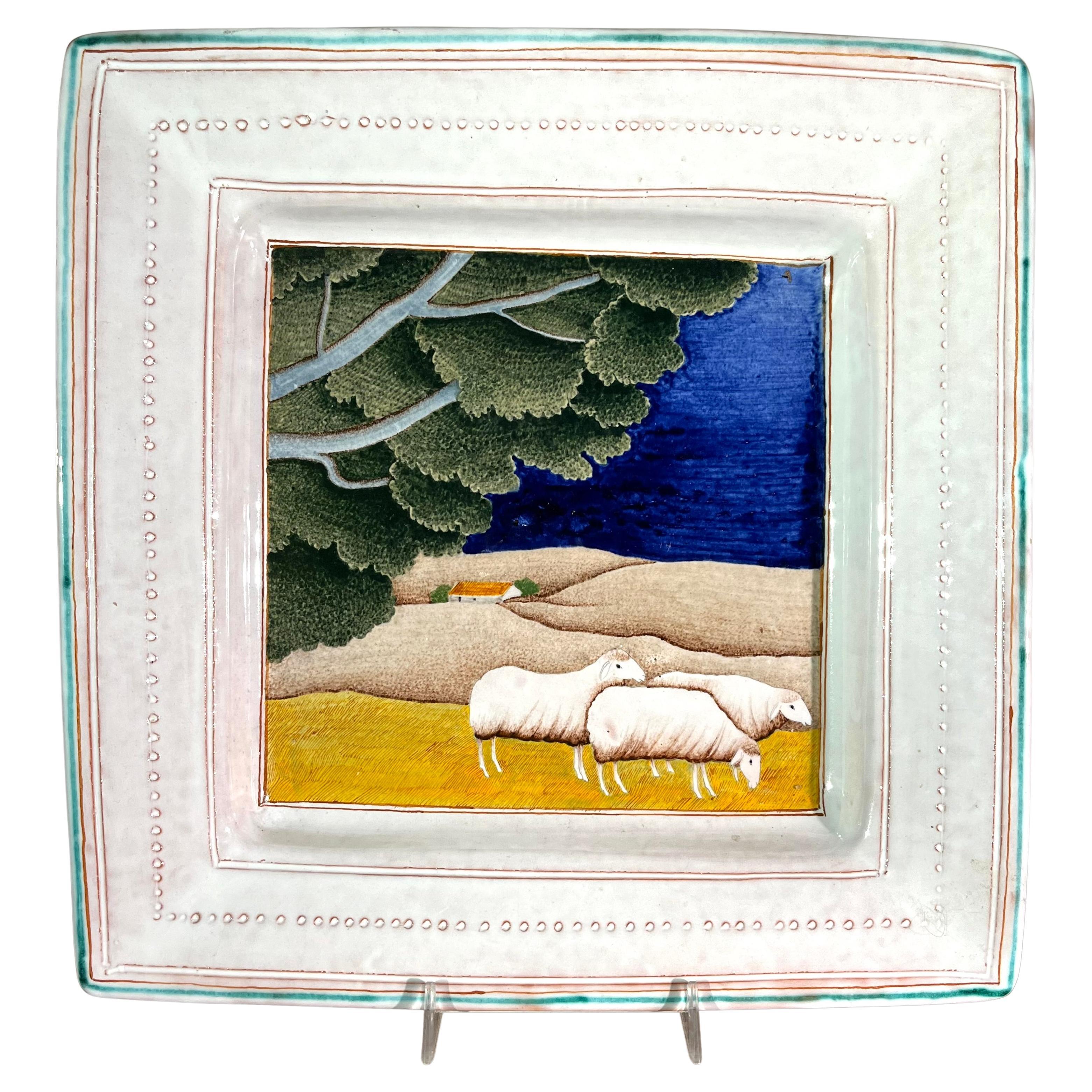 Decorative Charger By Claude and Slavik Palley