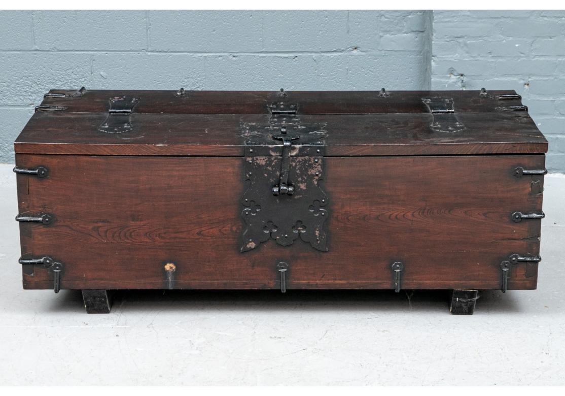 Decorative Chinese Storage Chest As Cocktail Table For Sale 4