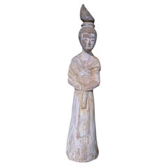 Decorative Chinese Terracotta Sculpture - Court Lady