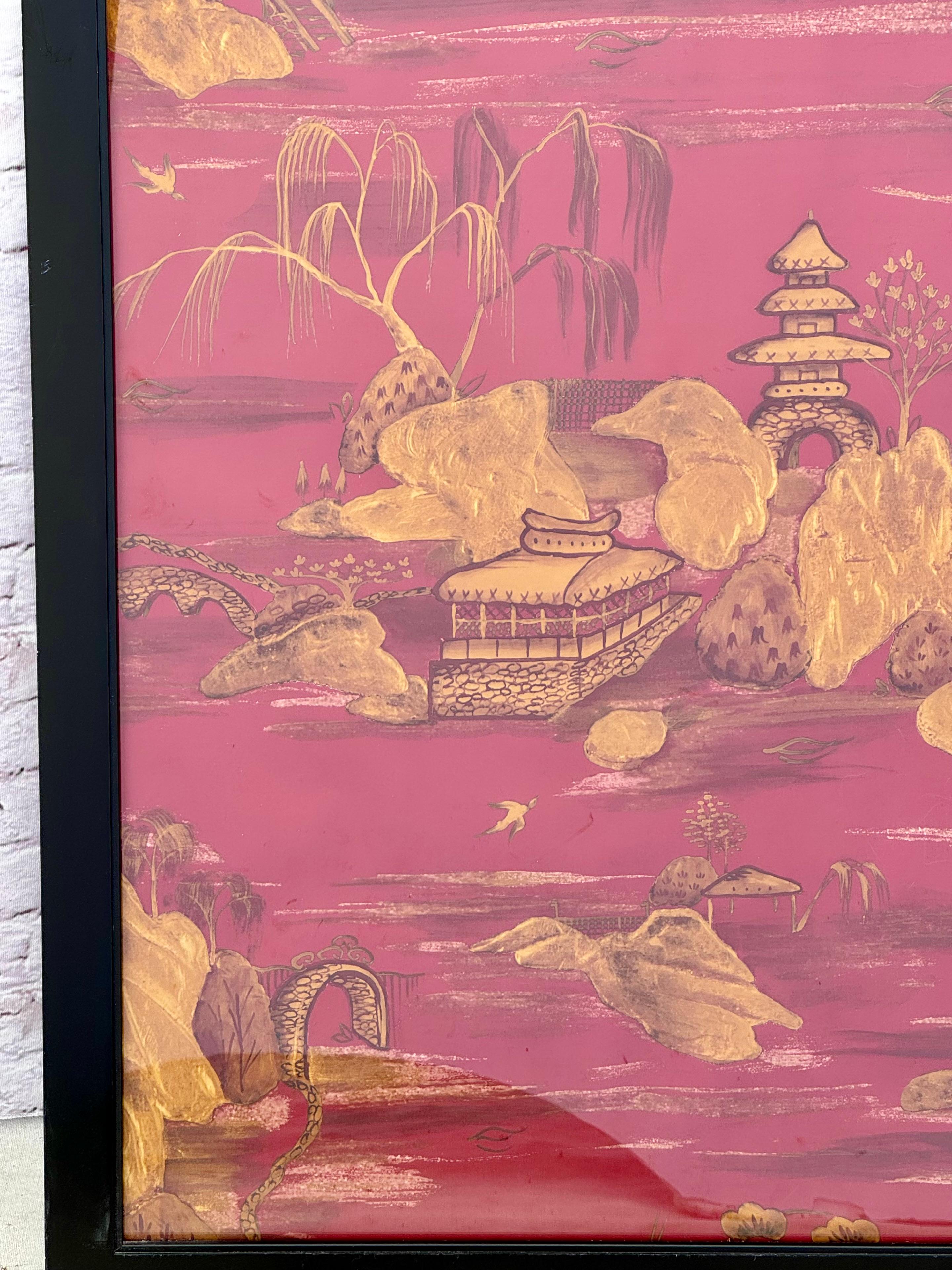 Paneles decorativos de papel pintado Chinoiserie Papel en venta