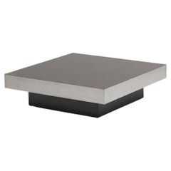 Decorative chrome and formica coffee table manufactured by Cidue, Italy 1970s