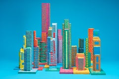Decorative City Towers by Diego Faivre Minute Manufacture Designs