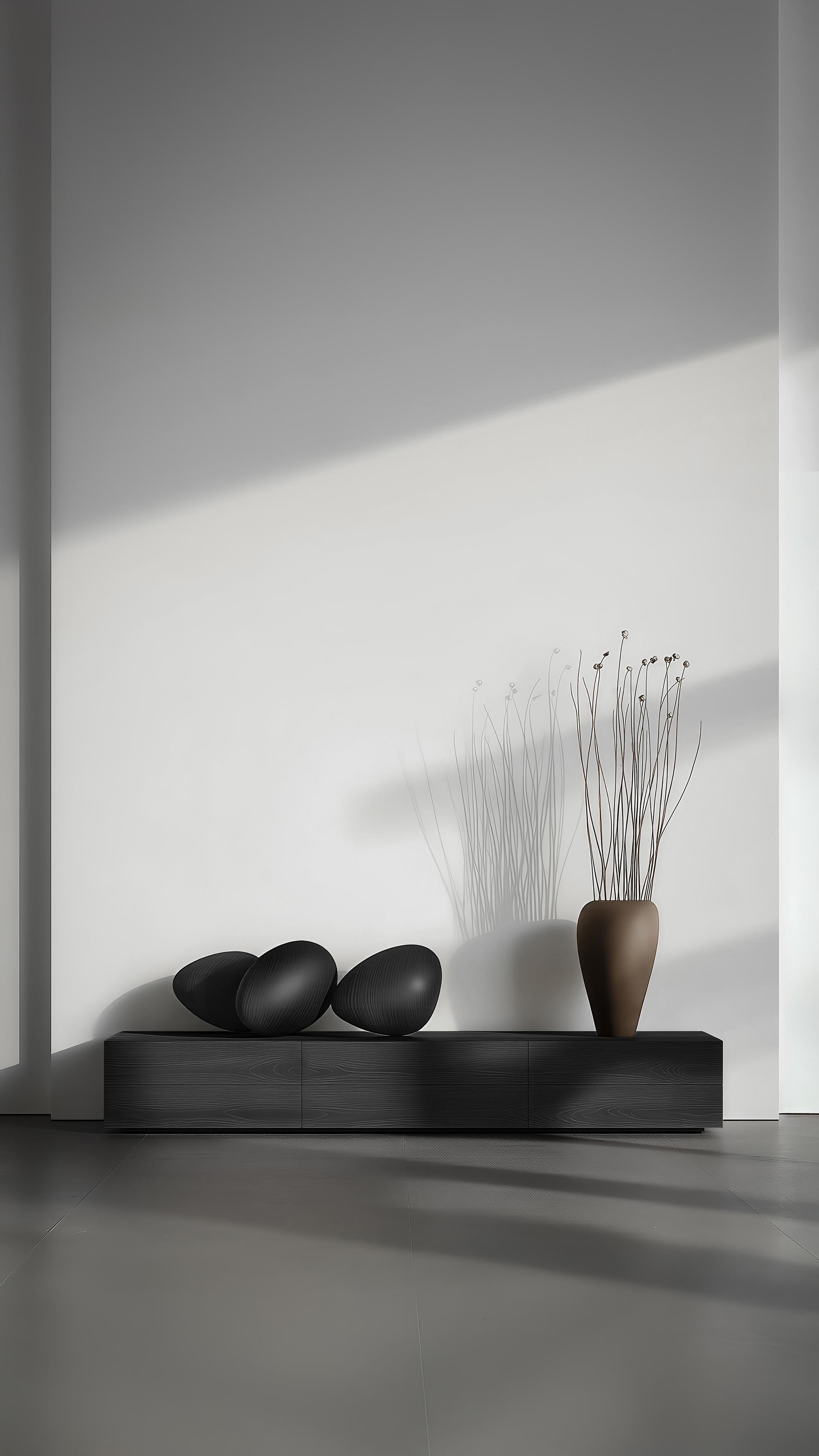 Dekorative Konsole Sereno No54, Massivholz Contemporary von NONO im Angebot 3