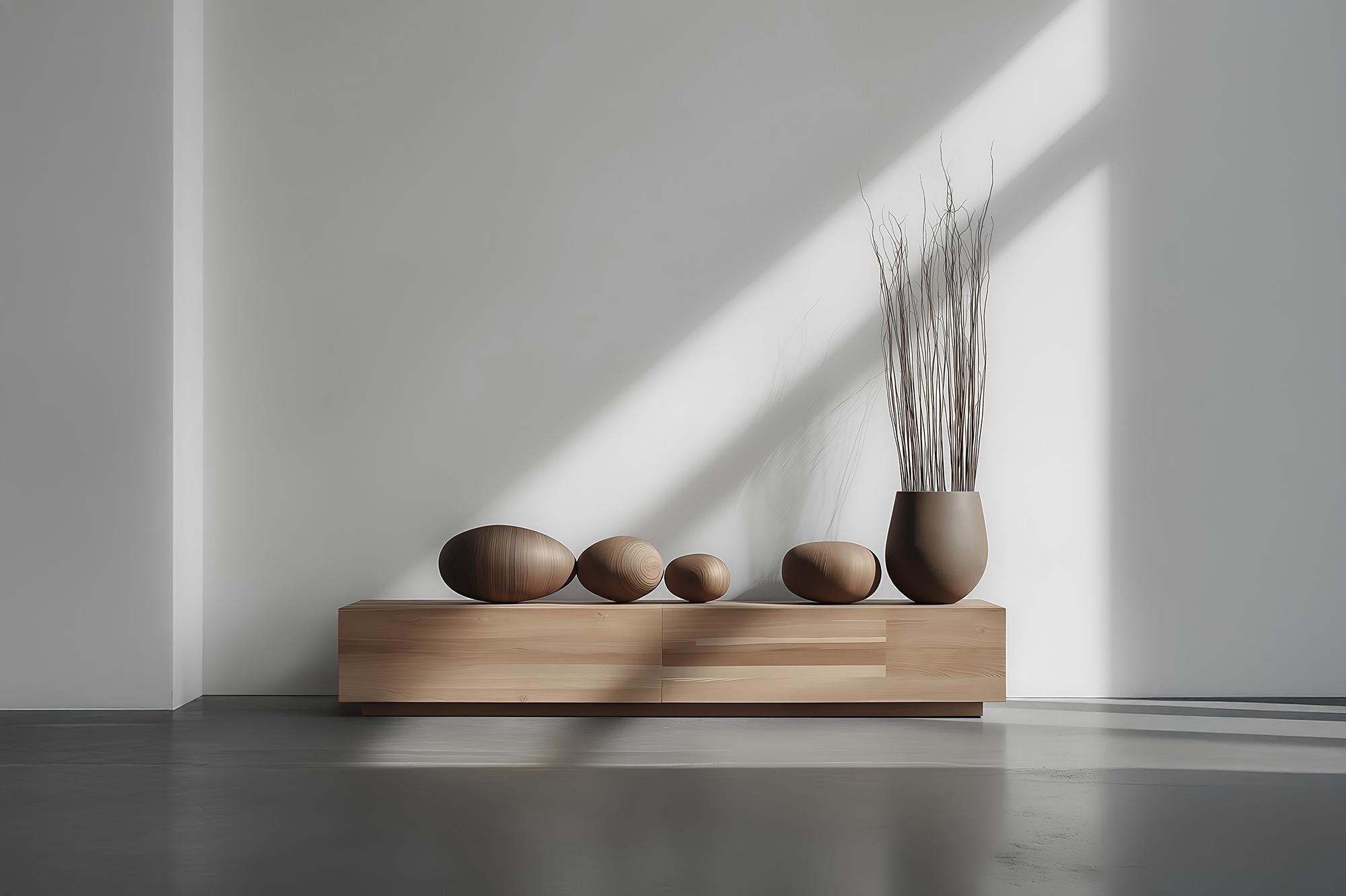 Dekorative Konsole Sereno No54, Massivholz Contemporary von NONO im Angebot 4