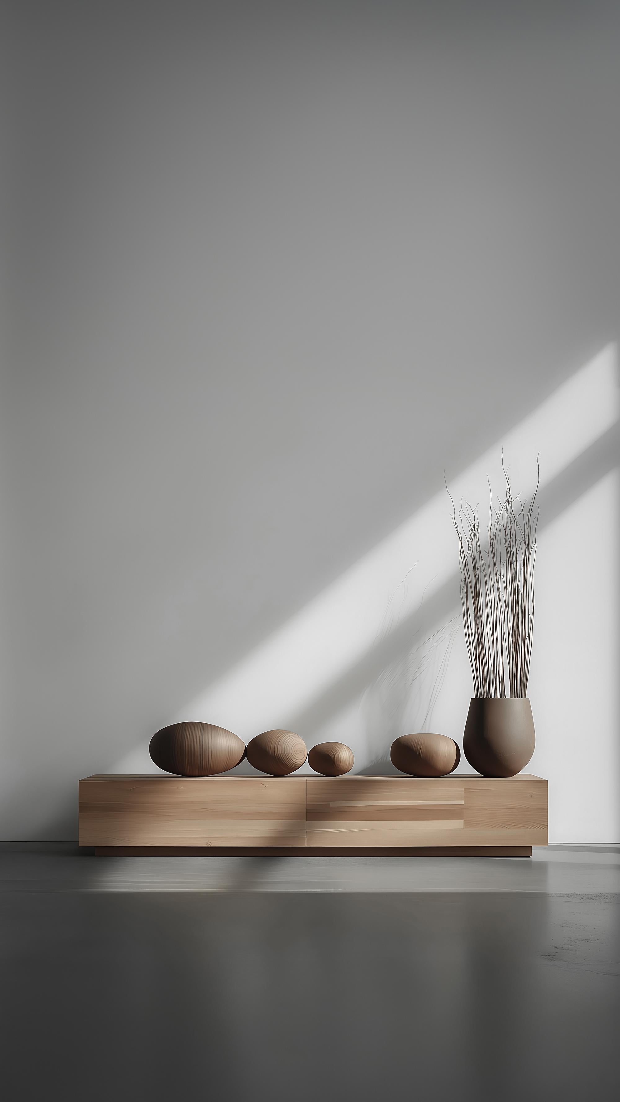 Dekorative Konsole Sereno No54, Massivholz Contemporary von NONO im Angebot 5