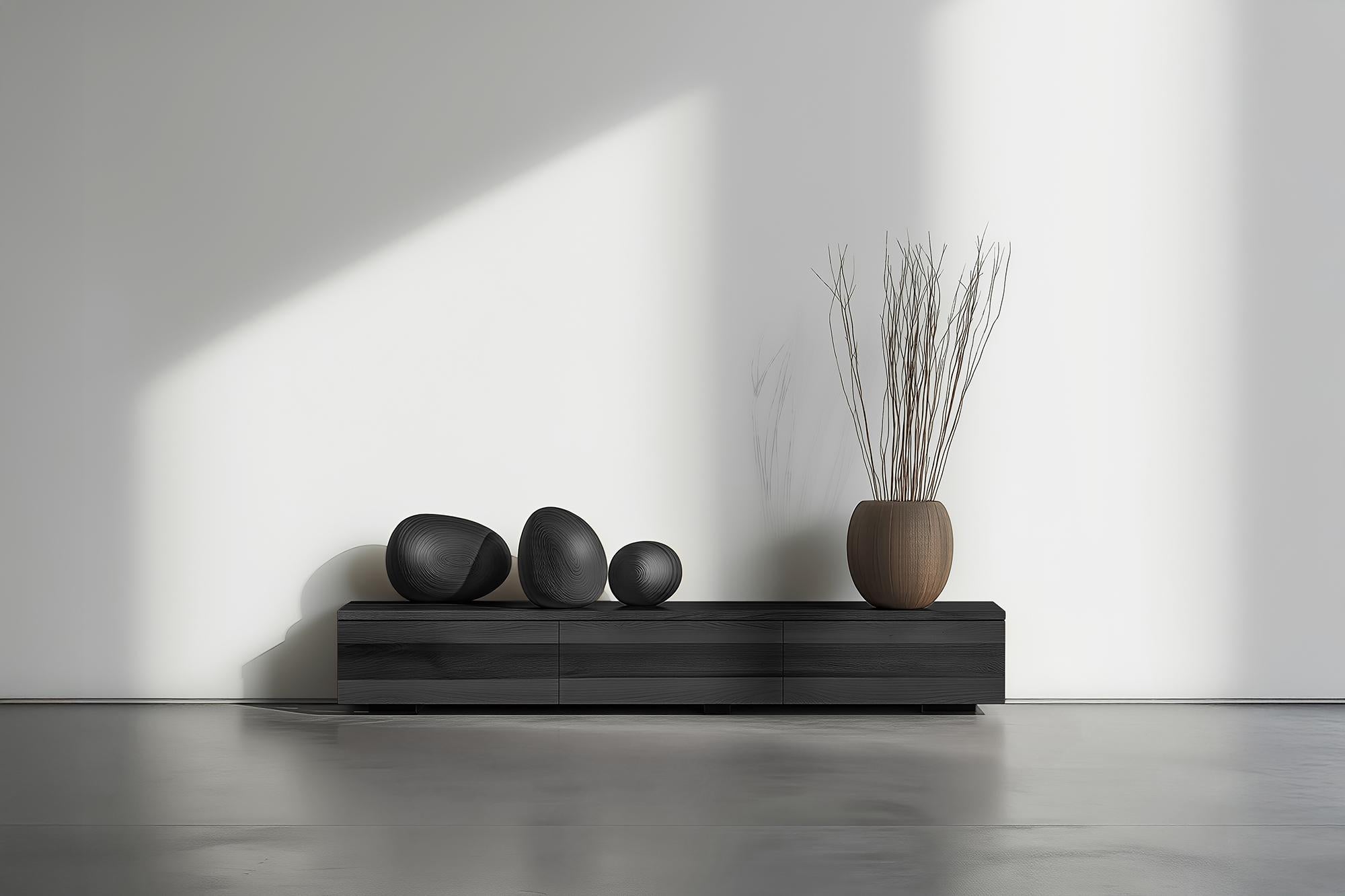 Dekorative Konsole Sereno No54, Massivholz Contemporary von NONO im Zustand „Neu“ im Angebot in Ciudad de México, CDMX