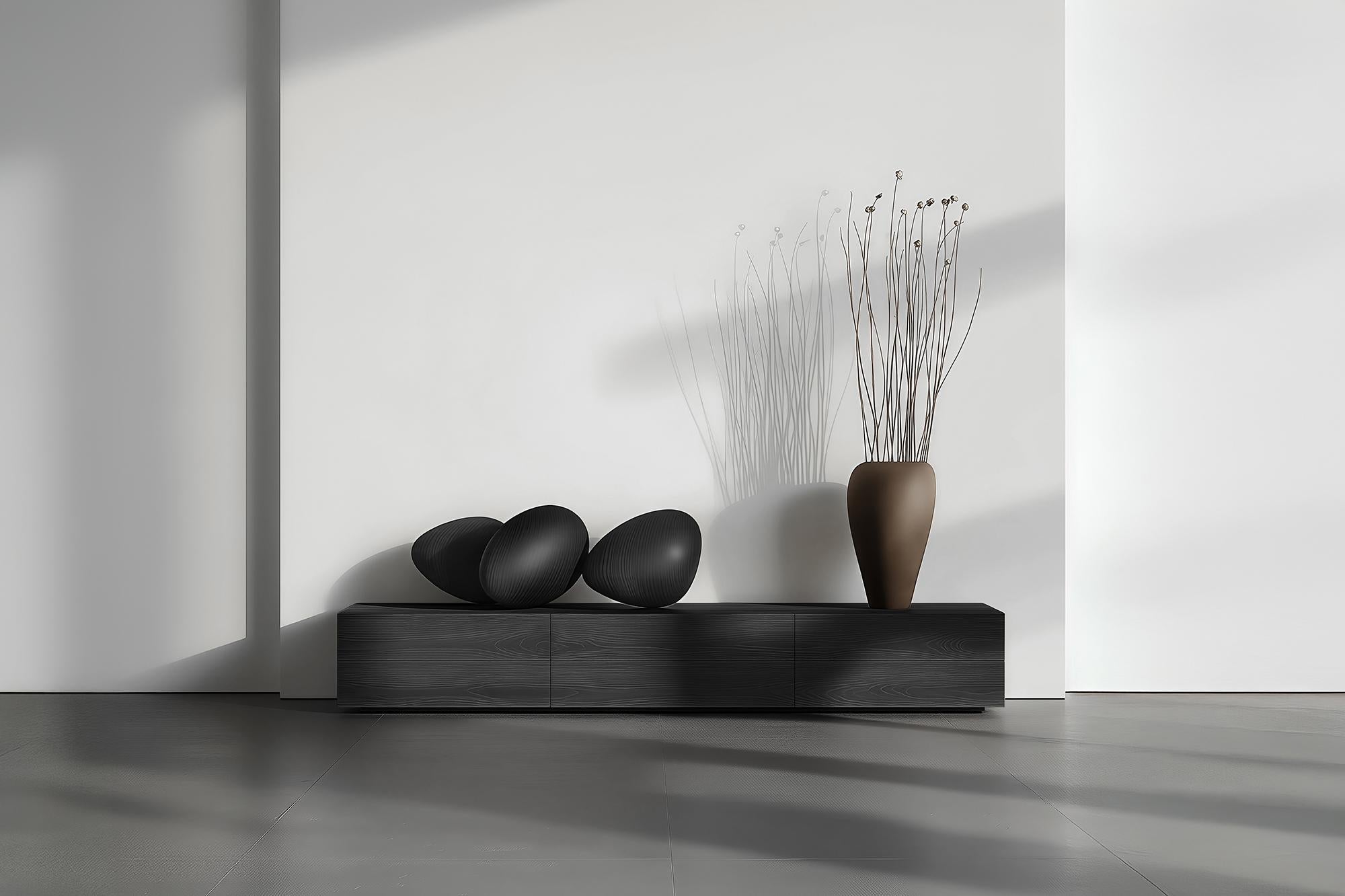 Dekorative Konsole Sereno No54, Massivholz Contemporary von NONO im Angebot 2