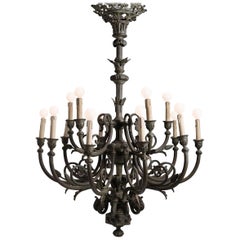 Antique Decorative Copper Chandelier