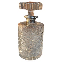 Bottiglia decorativa in cristallo Made in Italy, anni '50