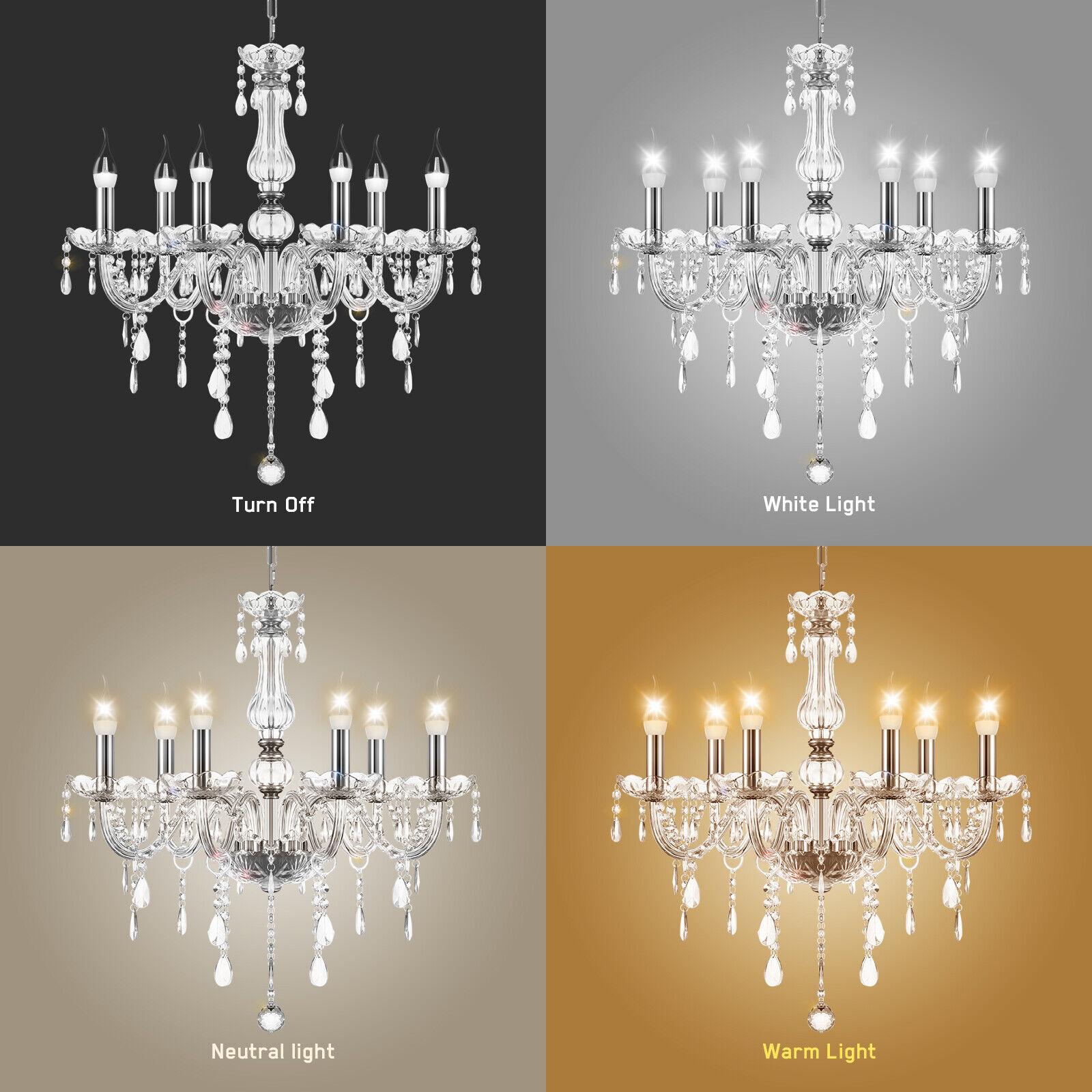 Decorative Crystal CEILING LAMP Pendant Venetian Hollywood Regency Chandelier For Sale 2