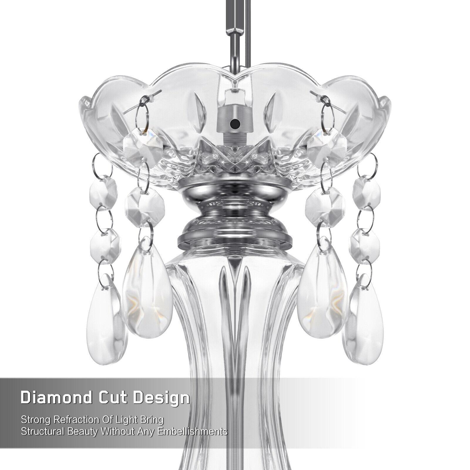 Mid-20th Century Decorative Crystal CEILING LAMP Pendant Venetian Hollywood Regency Chandelier For Sale