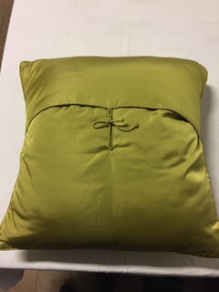 Decorative Cushion Silk Ginger with Dragon Design Hand Embroidery