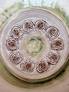 Decorative dish signed by Albert Thiry 1960's