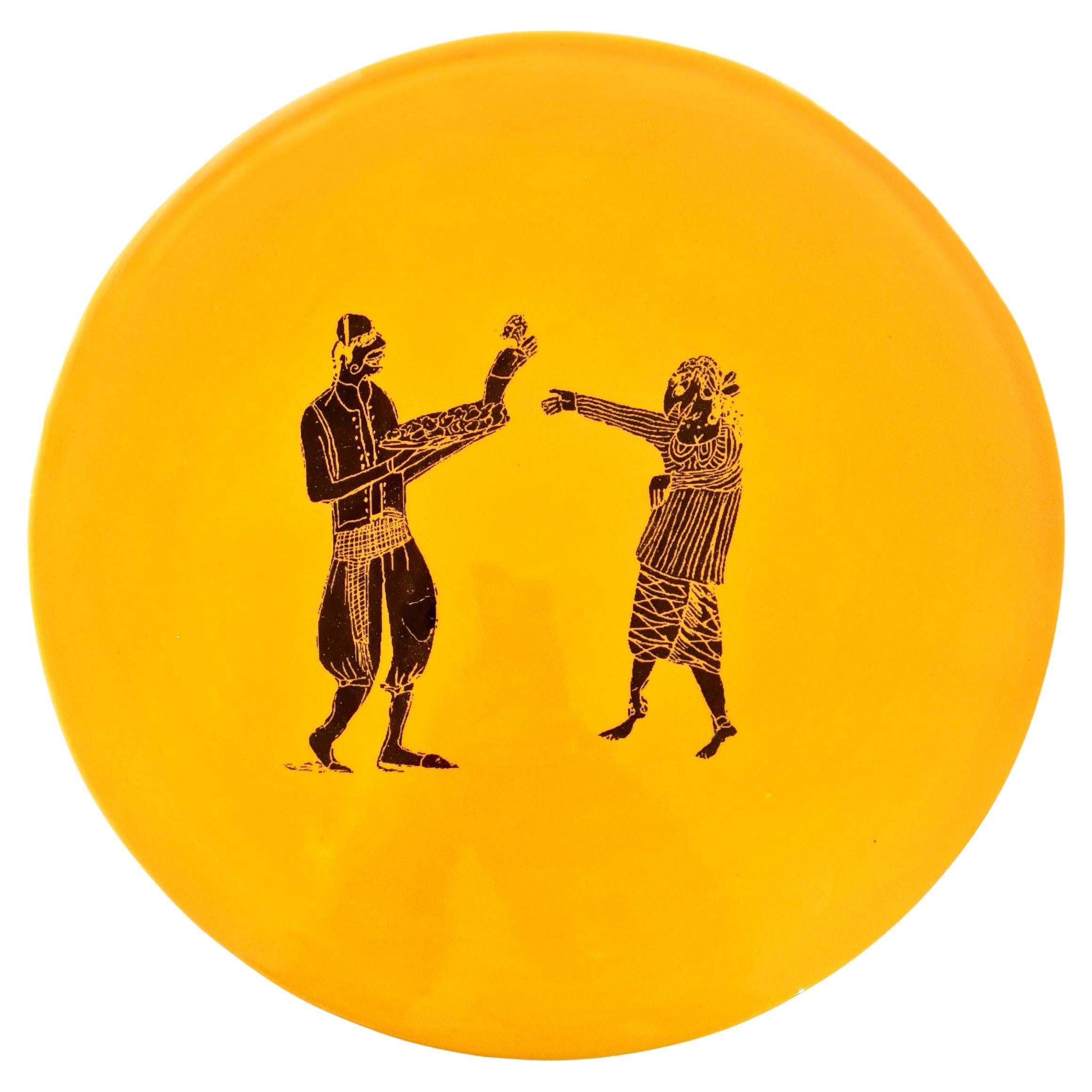 Decorative Dishes MASHMOUM Yellow edition For Sale
