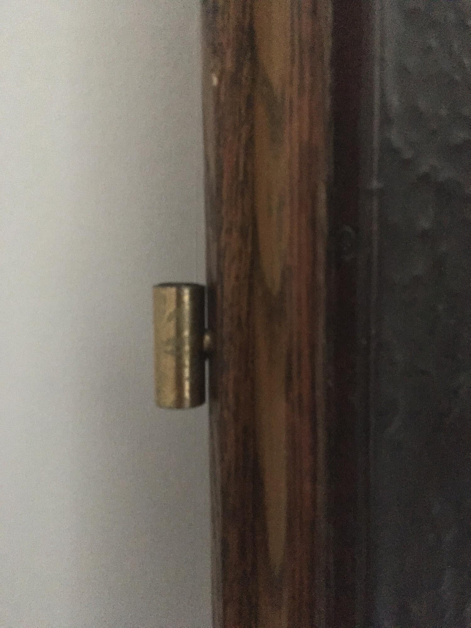 Decorative Door with Hammered Copper Cladding 3