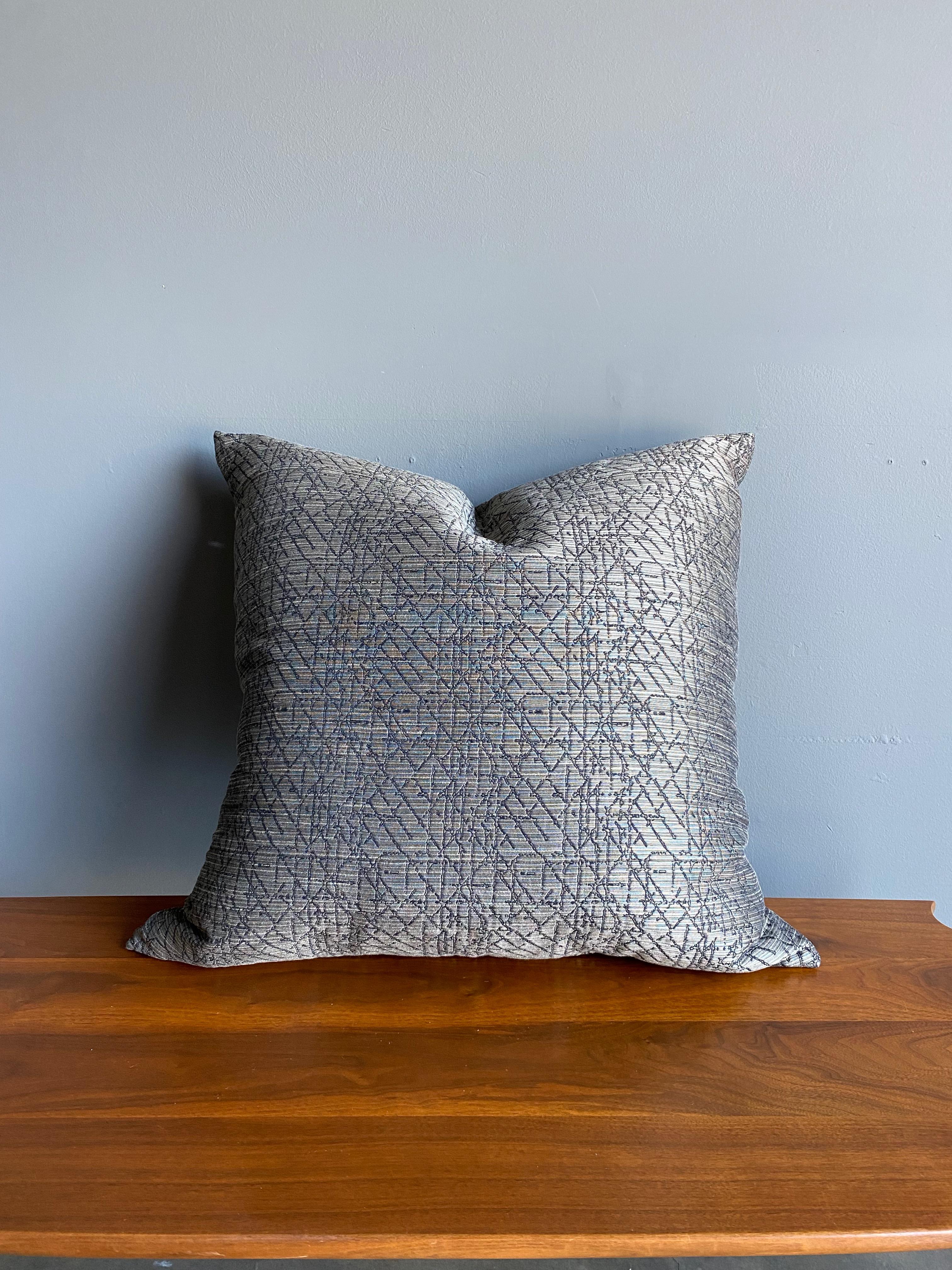 Decorative Down Fill Pillow By Donghia, circa 1995 For Sale 5