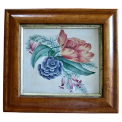 dekorative Zeichnung von Blumen Aquarell