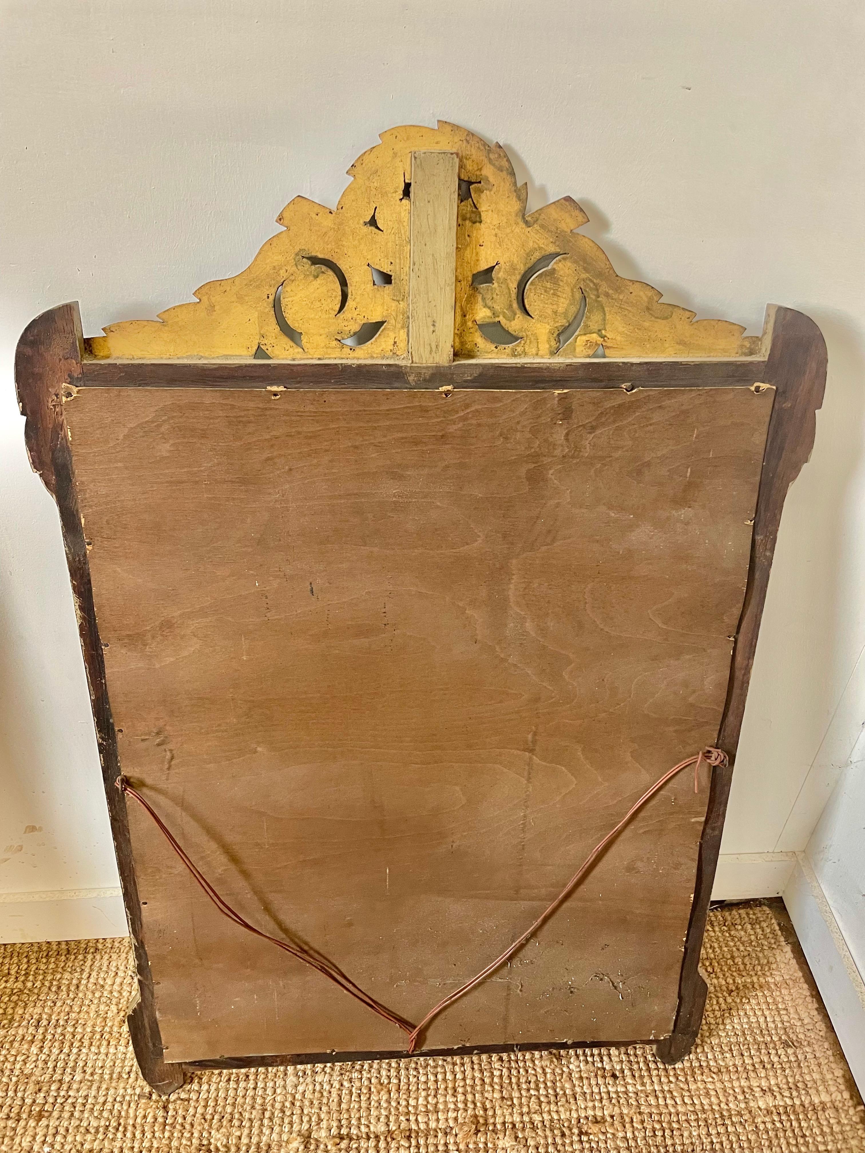 Decorative early 20th century Louis XVI style mirror For Sale 5
