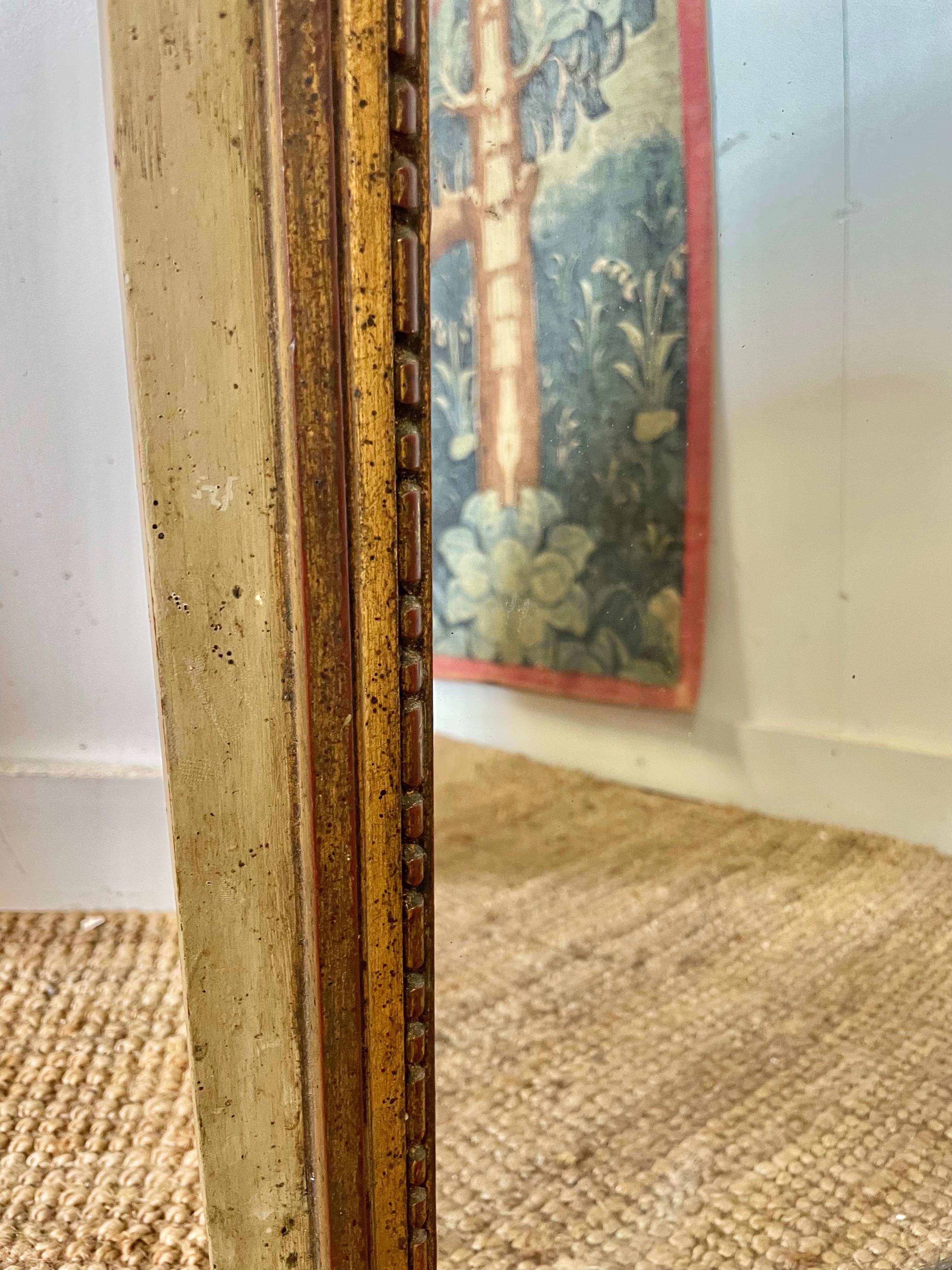 Decorative early 20th century Louis XVI style mirror For Sale 2