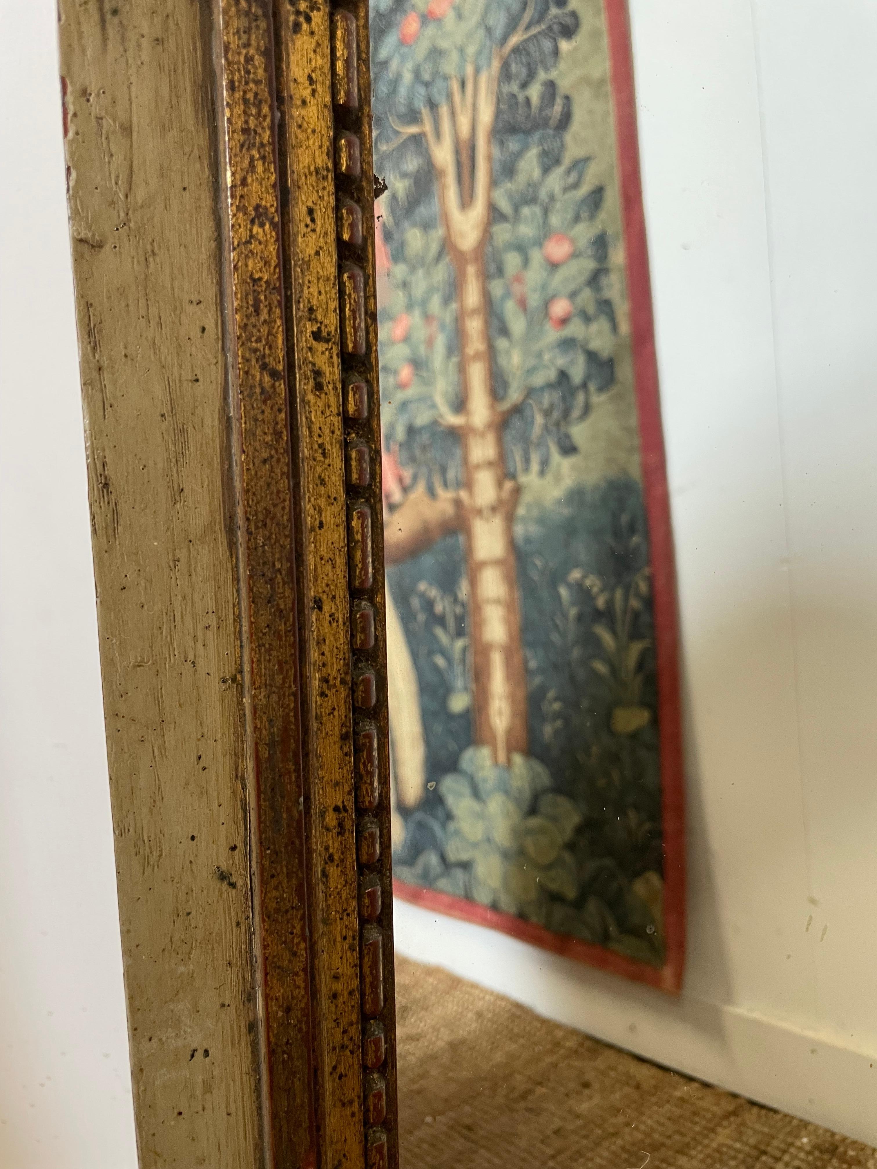 Decorative early 20th century Louis XVI style mirror For Sale 3