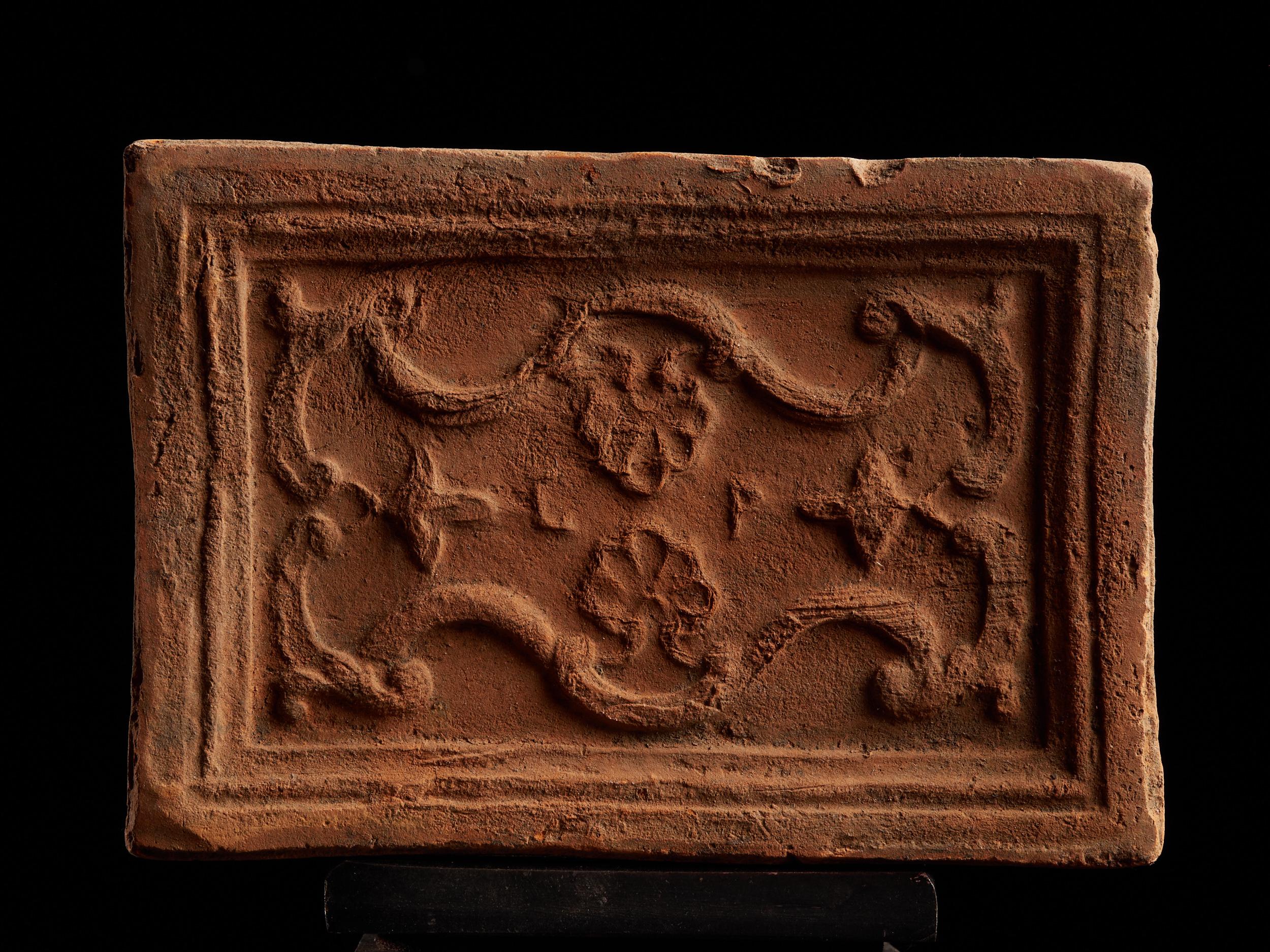decorative relief tiles
