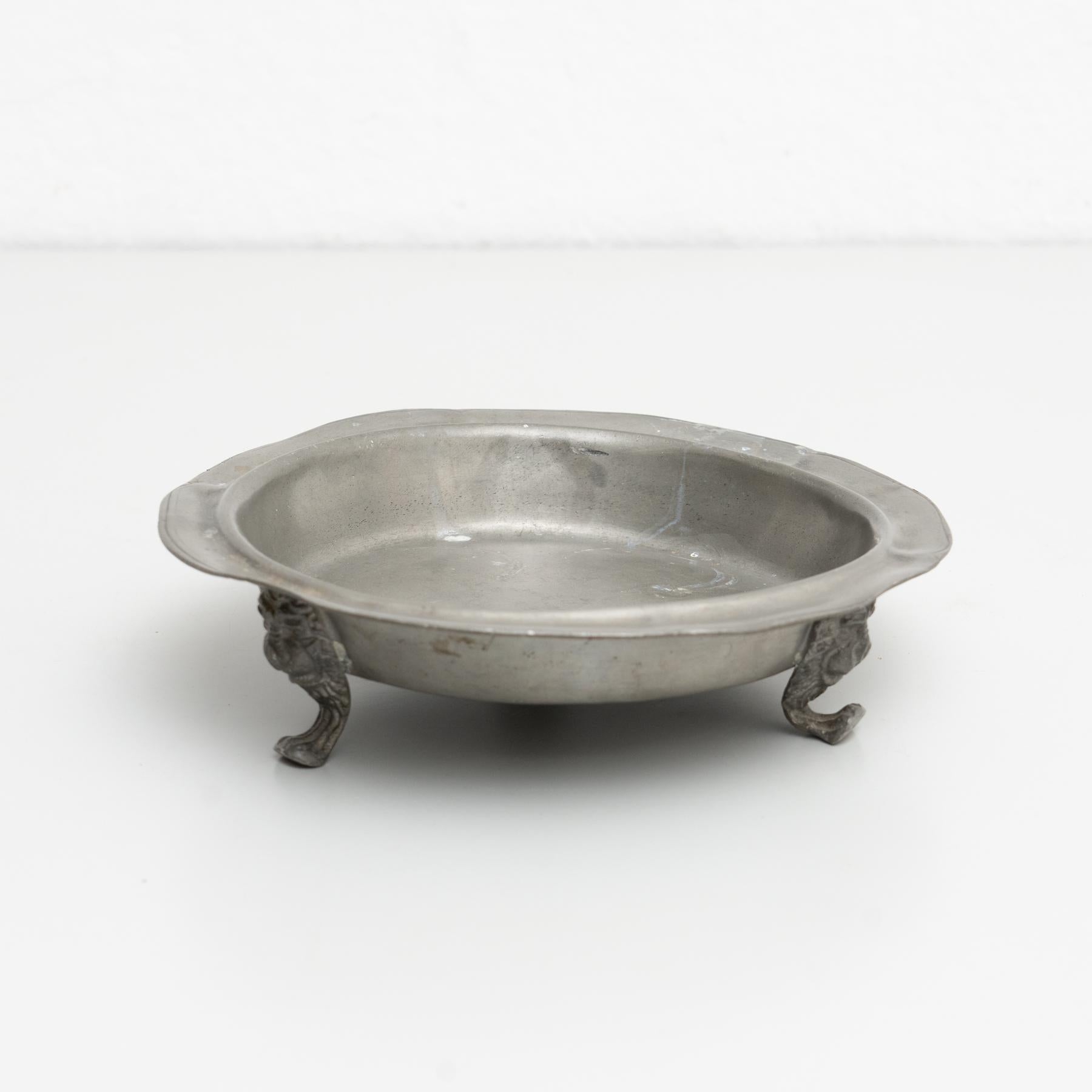 Poterie Plateau décoratif en faïence, vers 1950 en vente