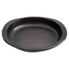 Bandeja decorativa de barro, hacia 1950