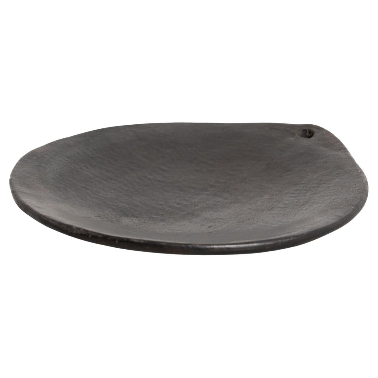 Bandeja decorativa de barro, hacia 1950